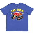 thumbnail image 3 of Inktastic Monster Truck Little Bro Youth T-Shirt, 3 of 5