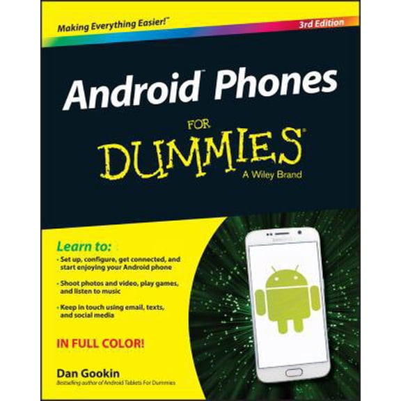 Pre-Owned Android Phones for Dummies (Paperback) 1119126002 9781119126003
