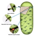 thumbnail image 6 of Kids Sleeping Bags for Boys w. Carrying Backpack - GLOWING-IN-THE-DARK- Dinosaur, 6 of 7