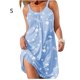 thumbnail image 2 of Qarigey Vestido de mujer Estampado sin mangas Traje de baño Traje de baño de playa Vestidos Cielo azul S, 2 of 3
