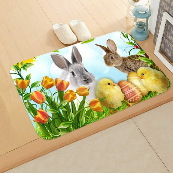 Vikakiooze Easter carpet Welcome Doormats Home Carpets Decor Carpet Living Room Carpet