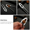 thumbnail image 6 of CIMAXIC Simple Walnut Nut Cracker Tool Zinc Alloy Heavy Duty Shell 1Set, 6 of 8