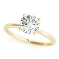 thumbnail image 2 of 2.00 Ct Excellent Round Diamond Bridal Rings Solid 18K Yellow Gold, 2 of 6