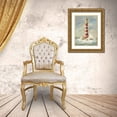 thumbnail image 3 of Nai, Danhui 25x32 Gold Ornate Wood Framed with Double Matting Museum Art Print Titled - Lighthouse II, 3 of 4