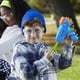 thumbnail image 5 of NERF Elite Junior Racer Easy Play Dart Blaster, 4 Nerf Elite Darts, Nerf Blaster Outdoor Toys for 6 Year Old Boys & Girls & Up, 5 of 5