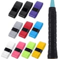 thumbnail image 1 of 10 Pcs Tennis Wrap,PU Anti-Slip Tennis Racket Tape,Badminton Grip Tape with Dry Feel,Sweat Absorption, Comfortable Handle Overgrip Grip Wrap for Tenni,Badminton, 1 of 7
