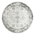 thumbnail image 3 of Unique Loom Sofia Collection Area Rug - Casino (10' Round Gray/Beige), 3 of 12
