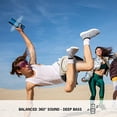 thumbnail image 3 of Ultimate Ears Boom 3 Wireless Bluetooth Speaker, Bold Sound + Deep Bass, Bluetooth, Magic Button, Waterproof, 15 Hours Battery, Range of 150 ft, Sunset Red, 3 of 5