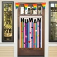 thumbnail image 5 of Love Wins Rainbow Heart Garden Flag Double Sided, LGBTQ Gay Lesbian Decorative Yard Outdoor Home Pride Month Small Decor, LGBT Bisexual Pansexual Burlap Outside House Decoration 12 x 18, 5 of 6