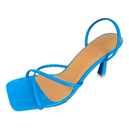 

Summer Womens Ladies High Heel Sandals Cross Slippers Casual Slip On Shoes Women s Fluff Yeah Slide Slipper Robe And Slipper Sets for Women