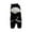 Black, variant on Newborn Infant Outfits Newborn Swaddle Soft Fleece Blanket Outdoor Wrap Sleep Sack Sleepwear