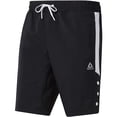 thumbnail image 1 of Reebok Mens Meet You There Athletic Workout Shorts black S, 1 of 1