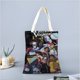 thumbnail image 2 of Voltron Legendary Defender Bolso de tela con estampado de lienzo para mujer, bolsa de compras reutilizable y estética, con cremallera interior, regalo para mujer,40*45cm., 2 of 6