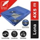 thumbnail image 2 of Lona Uso Ligero Azul 4x5m Reforzado 110gr Para Toldo Santul Uso ligero, 2 of 4