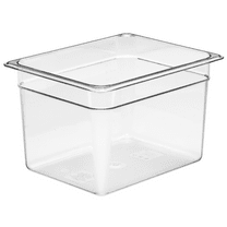 Food Pan 1/2 X 8" CamwearÂ® Clear