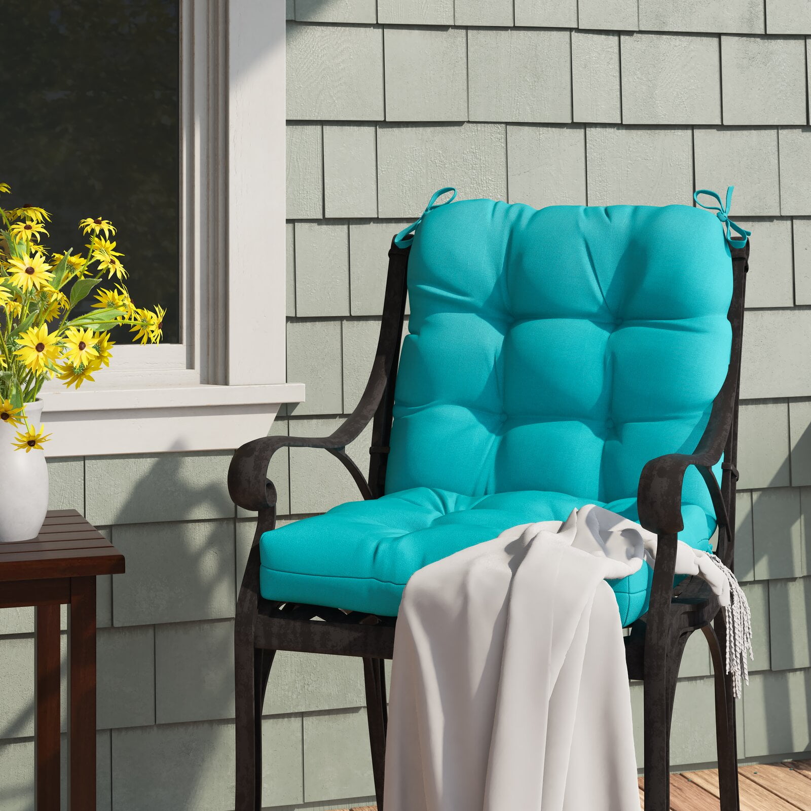 Sarver Indoor/Outdoor Seat/Back Cushion, Overall 21'' W, Seat Cushion