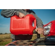 Scepter 5 Gallon Capacity Smart Control Dual Handle Gas Can, FSCG571EOC, Red Fuel Container