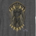 thumbnail image 2 of Boy's Marvel Black Panther 2018 Claw Crest  Graphic Tee Charcoal Heather X Large, 2 of 5