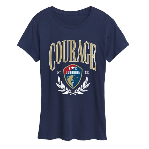 National Women's Soccer League - NC Courage Club Prep Short Sleeve Graphic T-Shirt