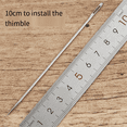thumbnail image 2 of 100mm 200pcs Sack Needle Large Hand Sewing Bag Needle Binding Needle, 2 of 9