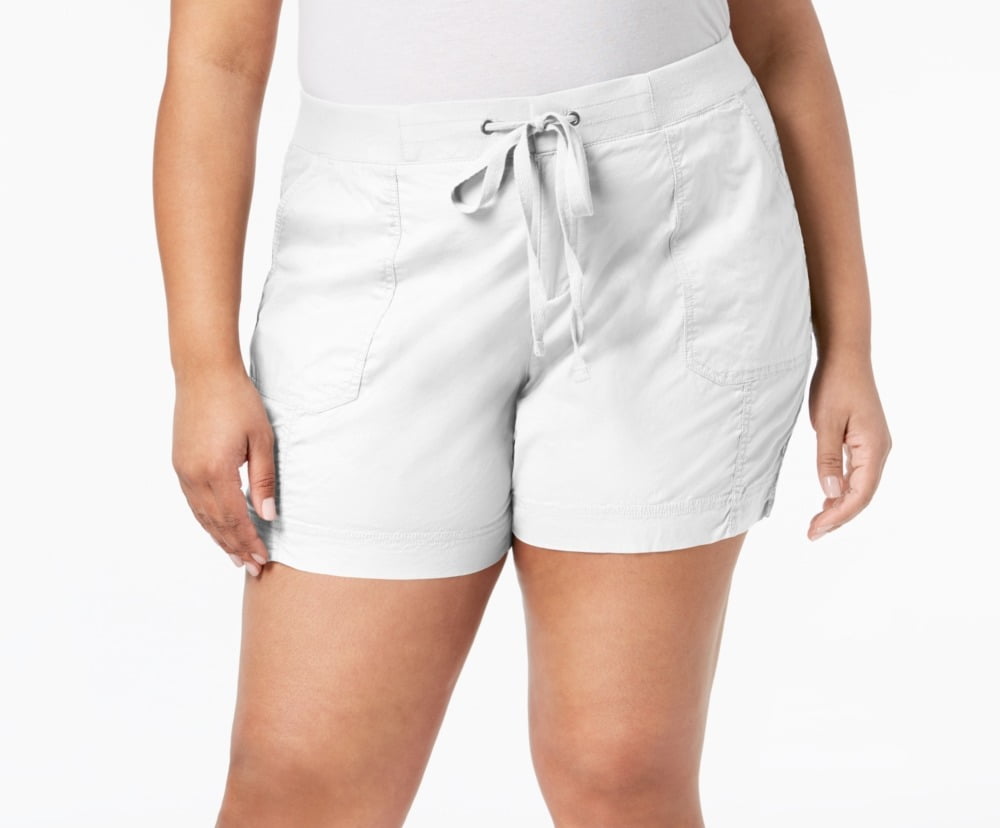 Womens Shorts Plus Casual Comfort Waist 16W