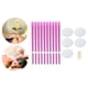 thumbnail image 5 of 10 piezas con bandeja de protección contra goteo de cera de abejas 5 piezas limpiador de cera para los oídos Eliminación de limpieza para mejorar la Lavanda morada, 5 of 9