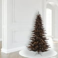 thumbnail image 2 of Vickerman 4.5' Black Fir Artificial Christmas Tree, Warm White Dura-lit LED Lights, 2 of 6