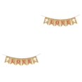thumbnail image 2 of Speravity Banderines temáticos de vacaciones Banderas románticas Decoraciones Craft Festival Bandera Colgante Fondo Guirnalda Banners de vacaciones Tipo 1 2piezas Speravity CBP351393, 2 of 6