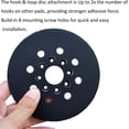 thumbnail image 5 of 2pcs 5 Inch 8 Hole Hook & Loop Replacement Sander Pad for 5" Bosch ROS20VS, ROS20VSC, ROS20VSK, ROS20, ROS10 Random Orbit Sander, 5 of 7