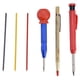 thumbnail image 5 of Kits de bolígrafos para trabajar la madera Recargas de crayones de grafito metálico Marcadores Herramientas de punzón central de posicionamiento, 5 of 12