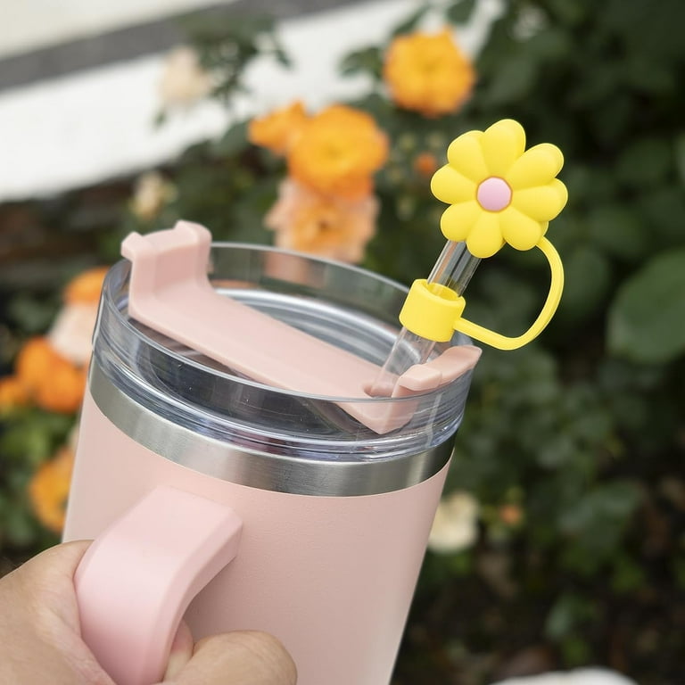 4pcs Straw Covers Caps, Cute Cat Straw Covers Cap Silicone Straw Tips for  Reusable Straws Topper Drinking Straw Lucky Cat Cap Decoration for Sippy