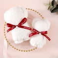 thumbnail image 3 of 2Pcs Bear Bath Towel Gift Soft Coral Hand Towels Bear Towel for Wedding Graduation Valentine's Day Baby Shower Birthday Souvenir Supplies, 3 of 4
