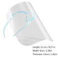 thumbnail image 2 of ziyahi Yeux Protection Lunettes de Protection pour le Visage, Transparentes, 2 of 6