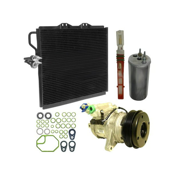 A/C Compressor Kit - Compatible with 2000 - 2002, 2004 - 2006 Jeep Wrangler   6-Cylinder 2001 2005 