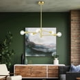 thumbnail image 6 of Livex Lighting - Bannister - 5 Light Chandelier in Mid Century Modern Style - 24, 6 of 8