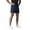 Navy, variant on Mens Casual Shorts Male Summer Solid Color Pocket Drawstring Loose Straight Shorts Beach Men Shorts Summer Navy S