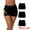 3 Black, variant on Women's Tummy Control Butt Lifter Thigh Slimmers M 3 Black