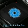 thumbnail image 5 of Fanshiluo Summer Cooling Seat Pad with 5 Fans - USB Powered Three Speed Adjust, Breathable Cool and Comfortable for Car, Office, and Home( Black ), 5 of 9