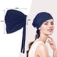 thumbnail image 3 of Guardurnaity Gorros Hijab elásticos islámicos para un fácil y cómodo, gorros Hijab interiores, sombrero, Hijab interior, 2 piezas Sombreros Caqui+Blanco, 3 of 6