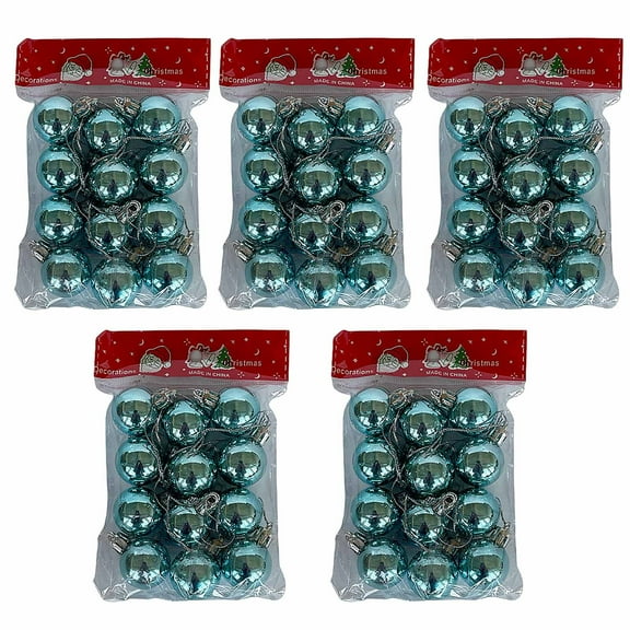 SIYTUAU Christmas Ornament Ball Set 60-Pack Electroplated Finish For Tree Decoration Colorful Glossy Balls Christmas Ornament A