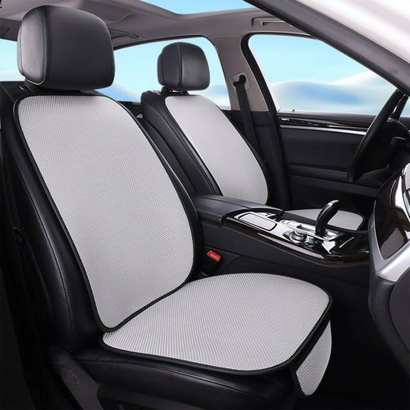Car Seat Cushion Backrest Set Ventilated 62x50cm Cooling Sponge Breathable Ergonomic Removable Universal All Seasons for Home Office