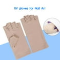 thumbnail image 3 of Guantes de protección Zulema para uñas de radiación Beige, 3 of 8