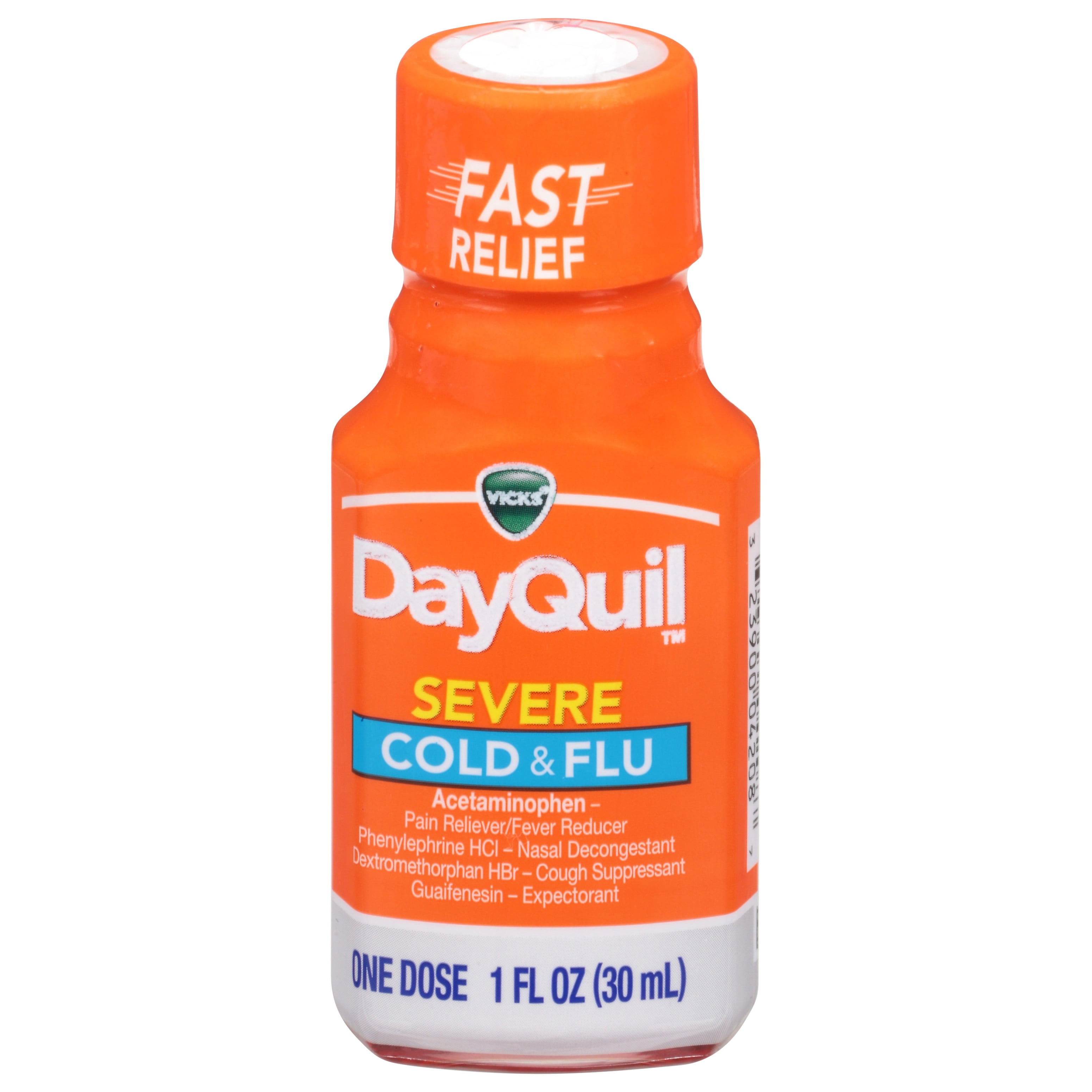 Procter & Gamble 04208 Severe Cold And Flu Relief Liquid, 1 Oz Bottle