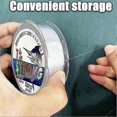 thumbnail image 2 of 100 Meters Fishing Line, 0.5 mm Monofilament Clear Nylon Fishing Line Strong Tension Wire Fishing Line ws, 2 of 5