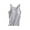 Gray, variant on Jalioing Women's Tank Tops Solid Color Crew Neck Sleeveless Tank Shirts with Padded Comfy Sleep Tops