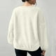 thumbnail image 4 of HongQid Women's Long Sleeves Crew Neck Fleece Pullover Sweatshirts with Pocket, 4 of 9