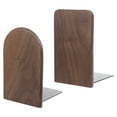 thumbnail image 6 of Walnut Wood Desktop Organizer Desktop Office Home Bookends Book Ends Stand Holde, 6 of 11