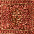 thumbnail image 1 of Ahgly Company Indoor Square Persian Orange Traditional Area Rugs, 8' Square, 1 of 1