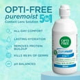 thumbnail image 4 of OPTI-FREE Puremoist Multi-Purpose Contact Lens Liquid Solution for Daily Contact Lens Cleaning Use, 10 fl oz, 4 of 7