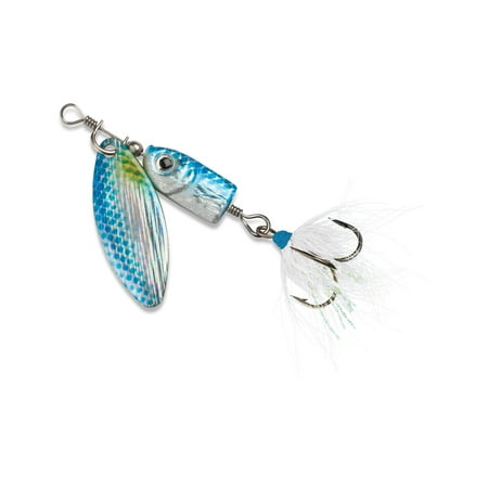 Blue Fox Flash Spinner 01 Inline Spinner Blue Shad